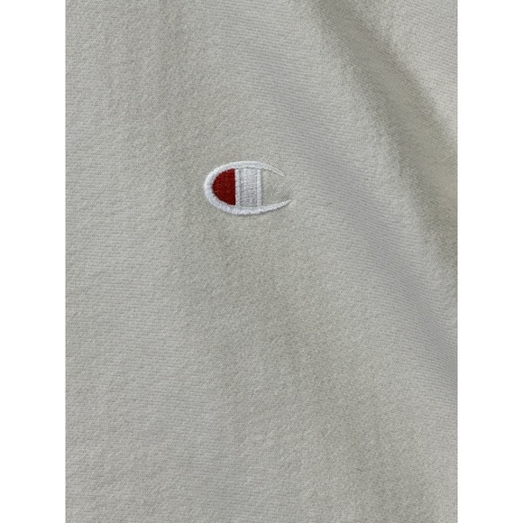 Champion Reverse Weave Crewneck Pullover Ivory Vintage 90's SZ: Small - Picture 3 of 9